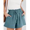 imageANRABESS Linen Shorts for Women Summer Casual Wide Leg Loose High Waist Drawstring Dressy Shorts 2026 Beach Vacation ClothesLake