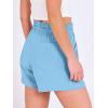 imageANRABESS Shorts for Women Summer Casual High Waist Drawstring Comfy Dressy Lounge 2026 Beach Vacation Shorts with PocketsBright Blue