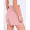imageANRABESS Shorts for Women Summer Casual High Waist Drawstring Comfy Dressy Lounge 2026 Beach Vacation Shorts with PocketsLight Pink