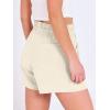 imageANRABESS Shorts for Women Summer Casual High Waist Drawstring Comfy Dressy Lounge 2026 Beach Vacation Shorts with PocketsLight Yellow