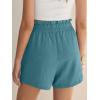 imageANRABESS Shorts for Women Summer Casual High Waisted Wide Leg Drawstring Lounge Shorts Comfy 2026 Beach Vacation ClothesLake