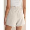 imageANRABESS Shorts for Women Summer Casual High Waisted Wide Leg Drawstring Lounge Shorts Comfy 2026 Beach Vacation ClothesLight Yellow
