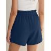 imageANRABESS Shorts for Women Summer Casual High Waisted Wide Leg Drawstring Lounge Shorts Comfy 2026 Beach Vacation ClothesNavy Blue