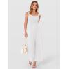 imageANRABESS Jumpsuits for Women Dressy One Piece Summer Outfits Wide Leg Sleeveless Smocked Romper Jumpers Casual Beach OverallsWhite