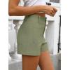 imageANRABESS Shorts for Women Dressy Stretchy Comfort Business Casual Work 2026 Summer Cute WrinkleFree Shorts with Flat PocketsLight Green