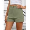 imageANRABESS Shorts for Women Dressy Stretchy Comfort Business Casual Work 2026 Summer Cute WrinkleFree Shorts with Flat PocketsLight Green