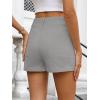 imageANRABESS Shorts for Women Dressy Stretchy Comfort Business Casual Work 2026 Summer Cute WrinkleFree Shorts with Flat PocketsLight Grey