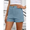 imageANRABESS Shorts for Women Dressy Stretchy Comfort Business Casual Work 2026 Summer Cute WrinkleFree Shorts with Flat PocketsSky Blue