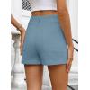 imageANRABESS Shorts for Women Dressy Stretchy Comfort Business Casual Work 2026 Summer Cute WrinkleFree Shorts with Flat PocketsSky Blue