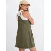imageANRABESS Women Athletic Tennis Dress 2026 Summer Square Neck Active Romper Built in Shorts Casual Athleisure Mini DressesArmy Green