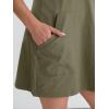 imageANRABESS Women Athletic Tennis Dress 2026 Summer Square Neck Active Romper Built in Shorts Casual Athleisure Mini DressesArmy Green
