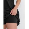 imageANRABESS Women Athletic Tennis Dress 2026 Summer Square Neck Active Romper Built in Shorts Casual Athleisure Mini DressesBlack