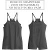 imageANRABESS Women Athletic Tennis Dress 2026 Summer Square Neck Active Romper Built in Shorts Casual Athleisure Mini DressesGrey
