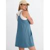 imageANRABESS Women Athletic Tennis Dress 2026 Summer Square Neck Active Romper Built in Shorts Casual Athleisure Mini DressesGrey Blue