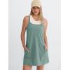 imageANRABESS Women Athletic Tennis Dress 2026 Summer Square Neck Active Romper Built in Shorts Casual Athleisure Mini DressesGrey Green