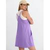 imageANRABESS Women Athletic Tennis Dress 2026 Summer Square Neck Active Romper Built in Shorts Casual Athleisure Mini DressesPurple