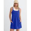 imageANRABESS Women Athletic Tennis Dress 2026 Summer Square Neck Active Romper Built in Shorts Casual Athleisure Mini DressesRoyal Blue