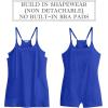imageANRABESS Women Athletic Tennis Dress 2026 Summer Square Neck Active Romper Built in Shorts Casual Athleisure Mini DressesRoyal Blue