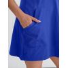 imageANRABESS Women Athletic Tennis Dress 2026 Summer Square Neck Active Romper Built in Shorts Casual Athleisure Mini DressesRoyal Blue