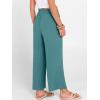 imageANRABESS Women Wide Leg Capri Pants Summer Palazzo High Waisted Casual Loose Lounge Flowy Cropped Beach Trousers Work OutfitsLake