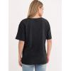 imageANRABESS Womens Oversized Acid Washed TShirt Short Sleeve Vintage Casual V Neck Tops 2026 Summer Basic Tee Trendy ClothesBlack