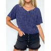 imageANRABESS Womens Oversized Acid Washed TShirt Short Sleeve Vintage Casual V Neck Tops 2026 Summer Basic Tee Trendy ClothesDeed Blue