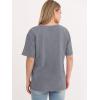 imageANRABESS Womens Oversized Acid Washed TShirt Short Sleeve Vintage Casual V Neck Tops 2026 Summer Basic Tee Trendy ClothesLight Grey