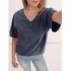 imageANRABESS Womens Oversized Acid Washed TShirt Short Sleeve Vintage Casual V Neck Tops 2026 Summer Basic Tee Trendy ClothesNavy Blue