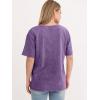 imageANRABESS Womens Oversized Acid Washed TShirt Short Sleeve Vintage Casual V Neck Tops 2026 Summer Basic Tee Trendy ClothesPurple