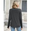 imageANRABESS Long Sleeve Shirts for Women Casual Crewneck Basic Tee Tshirts Loose Fit Curved Hem Tunic Top 2026 Fall OutfitsDark Grey