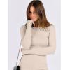 imageANRABESS Women Long Sleeve Shirts Rib Knit Slim Fit Tops Basic Tee Spring Outfits Casual TShirt Underscrubs Layer ClothesBeige