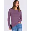 imageANRABESS Women Long Sleeve Shirts Rib Knit Slim Fit Tops Basic Tee Spring Outfits Casual TShirt Underscrubs Layer ClothesDeep Purple