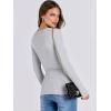 imageANRABESS Women Long Sleeve Shirts Rib Knit Slim Fit Tops Basic Tee Spring Outfits Casual TShirt Underscrubs Layer ClothesGrey