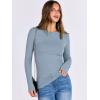 imageANRABESS Women Long Sleeve Shirts Rib Knit Slim Fit Tops Basic Tee Spring Outfits Casual TShirt Underscrubs Layer ClothesLight Blue