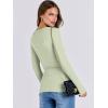 imageANRABESS Women Long Sleeve Shirts Rib Knit Slim Fit Tops Basic Tee Spring Outfits Casual TShirt Underscrubs Layer ClothesLight Green