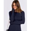imageANRABESS Women Long Sleeve Shirts Rib Knit Slim Fit Tops Basic Tee Spring Outfits Casual TShirt Underscrubs Layer ClothesNavy Blue