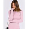 imageANRABESS Women Long Sleeve Shirts Rib Knit Slim Fit Tops Basic Tee Spring Outfits Casual TShirt Underscrubs Layer ClothesPink