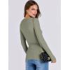 imageANRABESS Women Long Sleeve Shirts Rib Knit Slim Fit Tops Basic Tee Spring Outfits Casual TShirt Underscrubs Layer ClothesSage Green