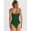 imageANRABESS Women Square Neck Spaghetti Straps Bodysuits Double Lined Sleeveless Backless Cami Body Suits Top 2026 TrendyDark Green