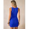imageANRABESS Women Summer Tank Dress Ribbed Knit Fitted Bodycon Sleeveless Basic Cocktail Party Vacation Mini Dresses 2026Royal Blue