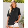 imageANRABESS Womens Oversized Tee Shirts Comfy Fabric Loose Fit Top AllDay Cozy for Gym Lounge Office Versatile Casual WearBlack