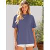 imageANRABESS Womens Oversized Tee Shirts Comfy Fabric Loose Fit Top AllDay Cozy for Gym Lounge Office Versatile Casual WearBlue Purple