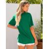imageANRABESS Womens Oversized Tee Shirts Comfy Fabric Loose Fit Top AllDay Cozy for Gym Lounge Office Versatile Casual WearGreen