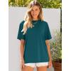 imageANRABESS Womens Oversized Tee Shirts Comfy Fabric Loose Fit Top AllDay Cozy for Gym Lounge Office Versatile Casual WearLake