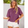 imageANRABESS Womens Oversized Tee Shirts Comfy Fabric Loose Fit Top AllDay Cozy for Gym Lounge Office Versatile Casual WearPurple