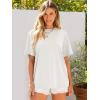 imageANRABESS Womens Oversized Tee Shirts Comfy Fabric Loose Fit Top AllDay Cozy for Gym Lounge Office Versatile Casual WearWhite