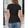 imageANRABESS Womens Short Sleeve Tops Built in Bra Slim Fitted Ribbed Knit Crewneck Shirts 2026 Casual Summer Basic Tee ClothesBlack