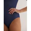 imageANRABESS Bodysuits for Women Short Sleeve Scoop Neck Tops 2026 Summer Slim Fit Ribbed Knit Sexy Basic Shirt Fashion OutfitsNavy Blue
