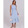 imageANRABESS Women Midi Dresses 2026 Summer Casual Sleeveless Sundress High Neck Tank Top Racerback Flowy Beach Dress  PocketsSky Blue