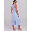 imageANRABESS Women Midi Dresses 2026 Summer Casual Sleeveless Sundress High Neck Tank Top Racerback Flowy Beach Dress  PocketsSky Blue